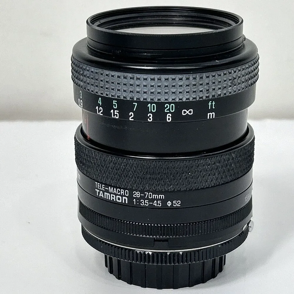 Tamron TELE-MACRO Camera Lens 28-70mm 1:3.5-4.5 Toshiba 52mm Made In Japan READ